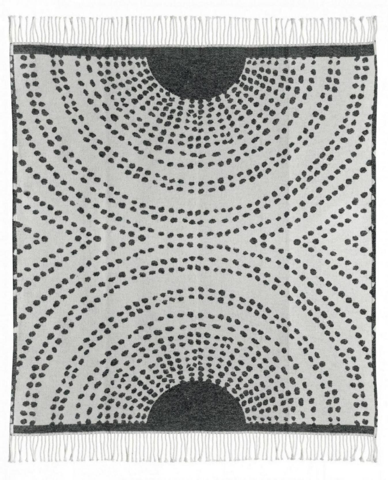 Plaid recyclé Taina Carbone 127 x 160 La Vallée du blanc Plaid recyclé Taina Carbone 127 x 160 Plaids La Vallée du blanc