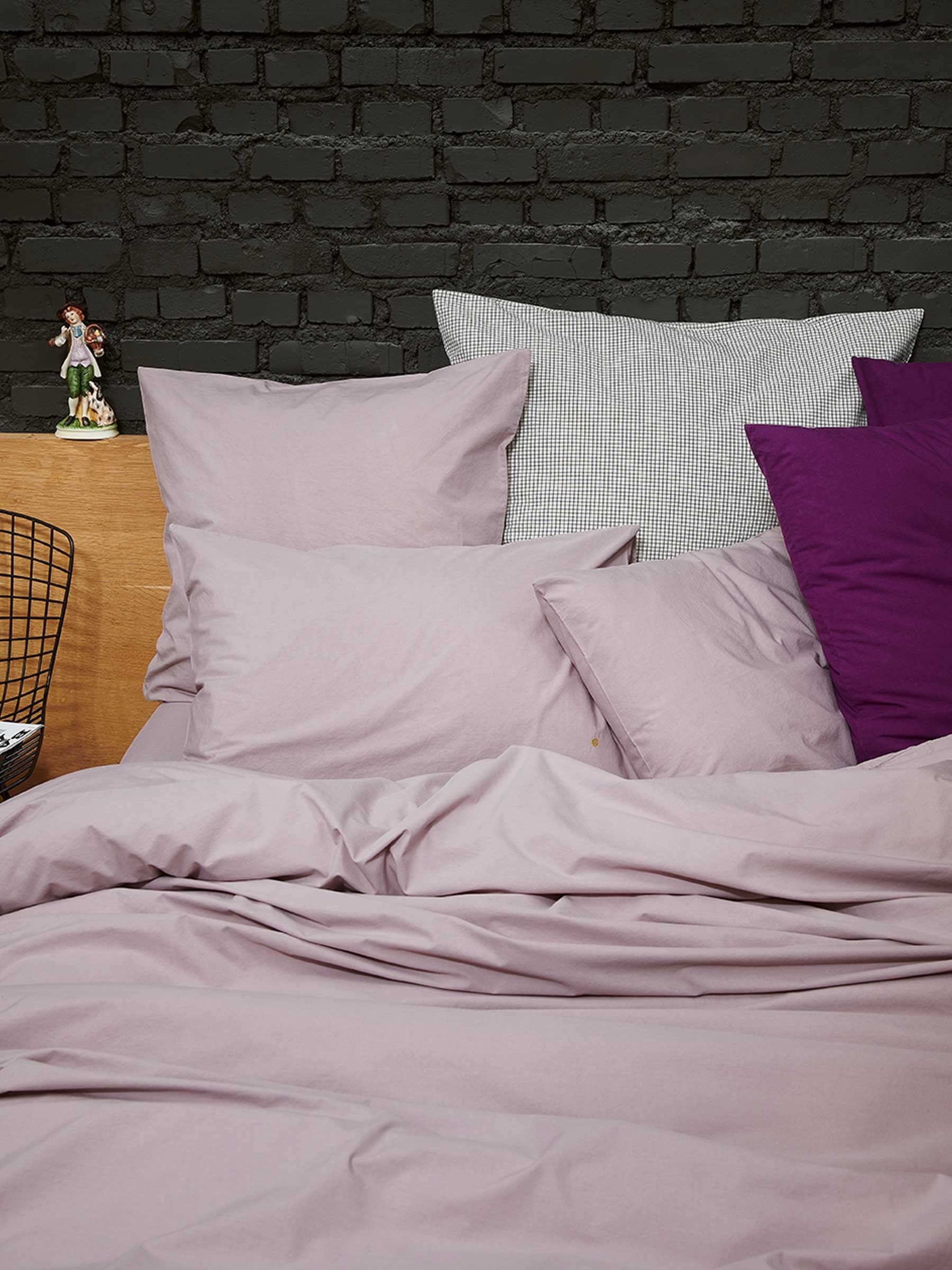 Housse de couette Céleste Poivre rose 240 x 260 La Vallée du blanc Housse de couette Céleste Poivre rose 240 x 260 Housses de couette La Vallée du blanc