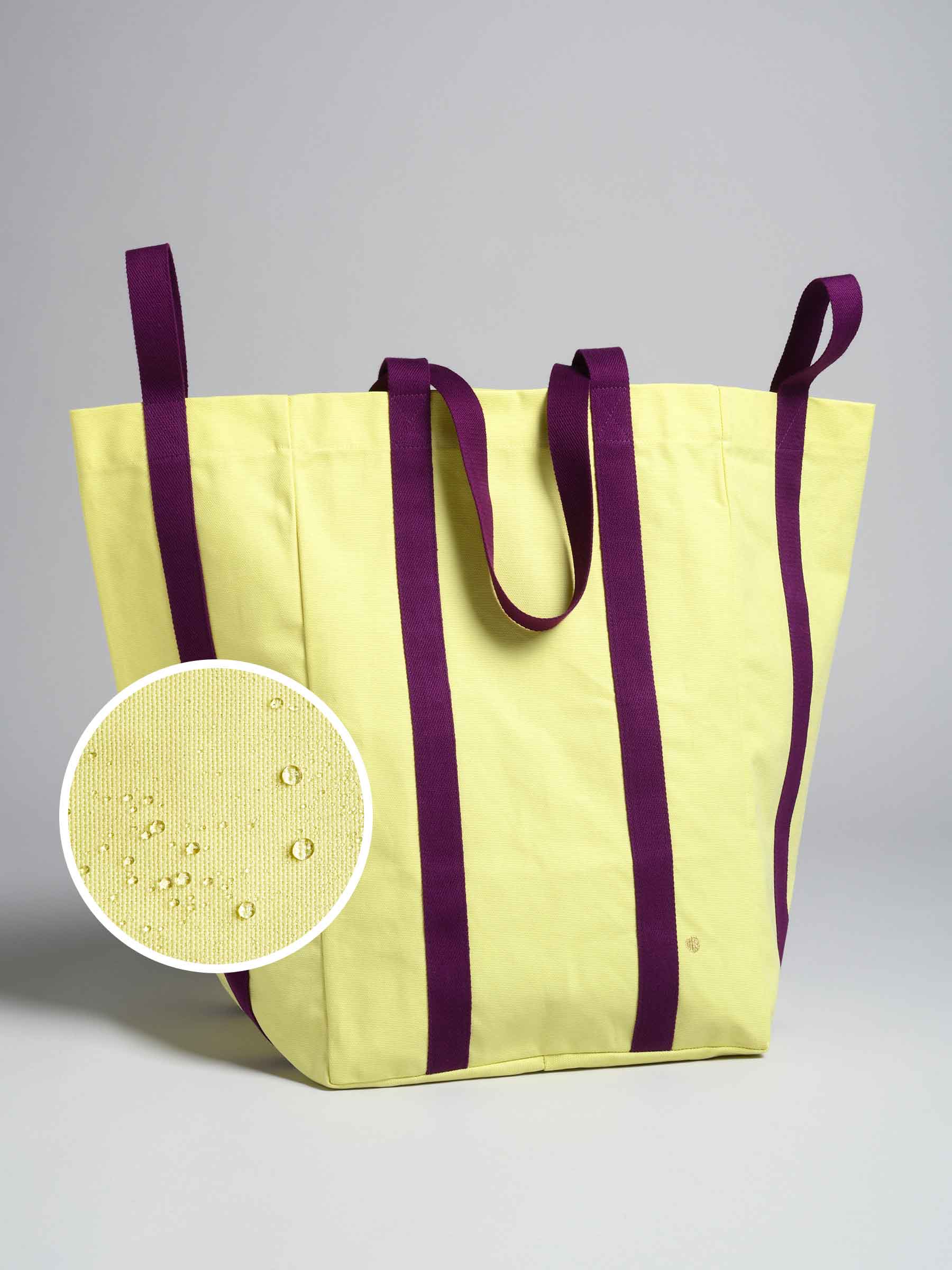 Sac maxi Poppins Iona Sunshine 48 x 33 x 33 La Vallée du blanc Sac maxi Poppins Iona Sunshine 48 x 33 x 33 Cabas La Vallée du blanc