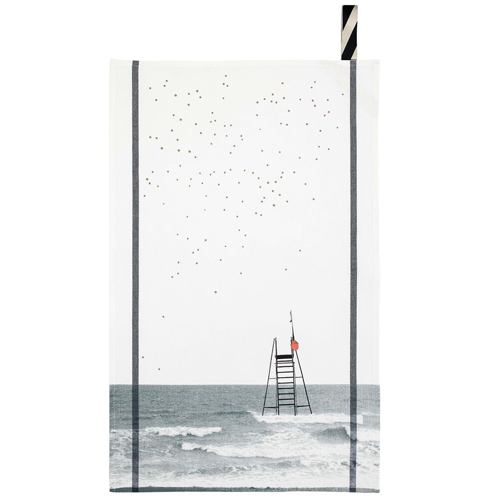 Torchon Plouf Blanc 50 x 70 La Vallée du blanc Torchon Plouf Blanc 50 x 70 Torchons La Vallée du blanc